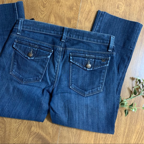 Joe’s Jeans the Socialite denim cropped midnight blue Jeans size 26 - Picture 2 of 9